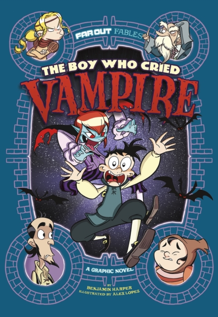 Book Cover for Boy Who Cried Vampire by Benjamin Harper