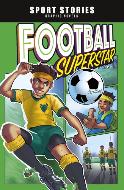 Book Cover for Football Superstar! by Jake Maddox