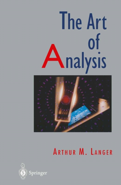 Book Cover for Art of Analysis by Arthur M. Langer