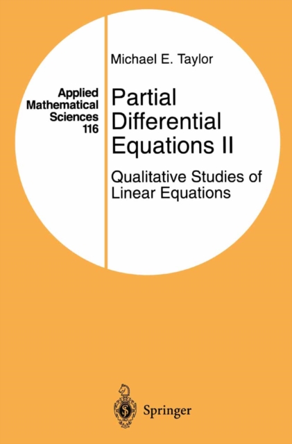 Book Cover for Partial Differential Equations II by Michael Taylor