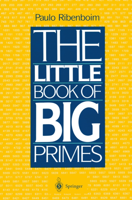 Book Cover for Little Book of Bigger Primes by Ribenboim, Paulo