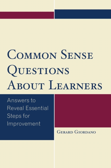 Book Cover for Common Sense Questions About Learners by Gerard Giordano