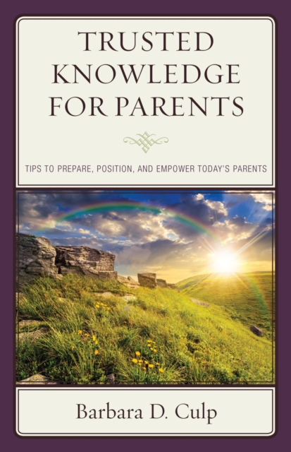 Book Cover for Trusted Knowledge for Parents by Barbara D. Culp