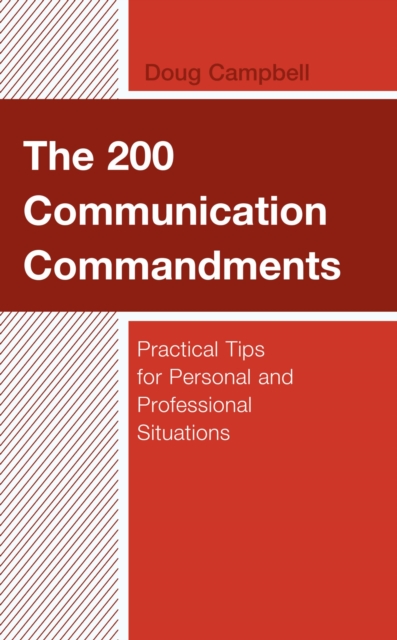 Book Cover for 200 Communication Commandments by Doug Campbell