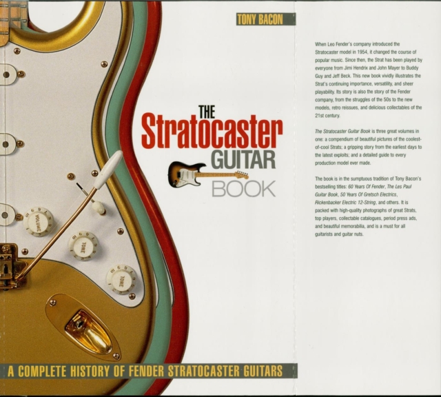 Book Cover for Stratocaster Guitar Book by Tony Bacon