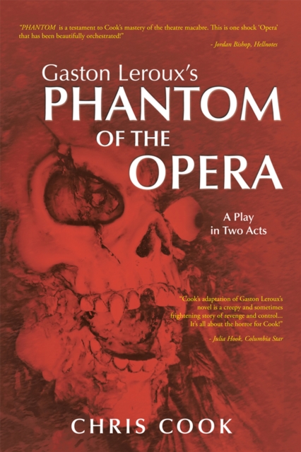 Book Cover for Gaston Leroux's Phantom of the Opera by Chris Cook