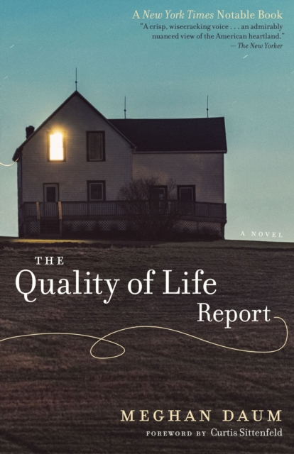 Book Cover for Quality of Life Report by Meghan Daum