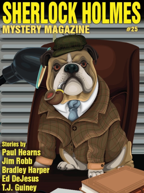 Book Cover for Sherlock Holmes Mystery Magazine #25 by Arthur Conan Doyle