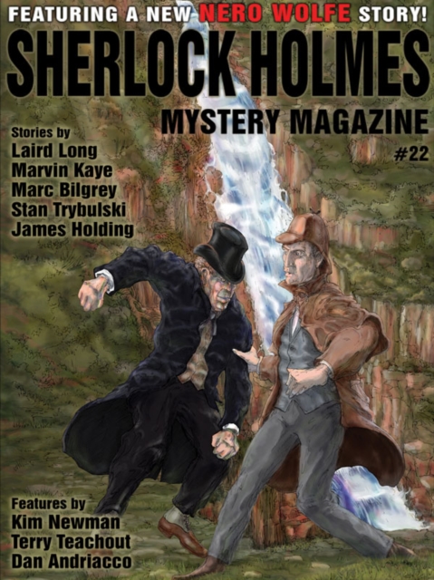 Book Cover for Sherlock Holmes Mystery Magazine #22 by Arthur Conan Doyle