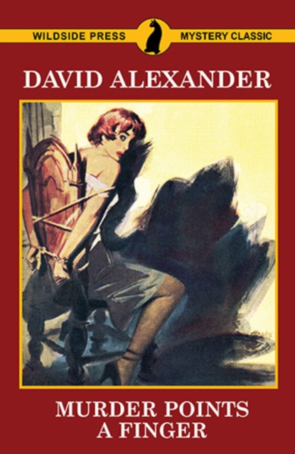 Book Cover for Murder Points a Finger by David Alexander