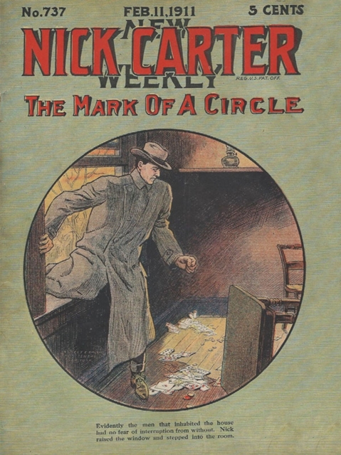 Book Cover for Nick Carter 737 - The Mark of a Circle by Nicholas Carter