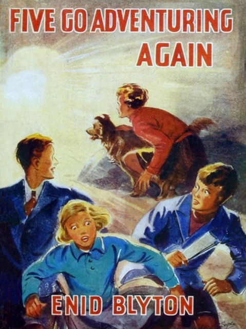 Book Cover for Five Go Adventuring Again by Blyton, Enid