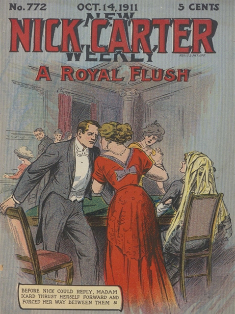 Book Cover for Royal Flush, or, Nick Carter's Pursuit of a Living Mystery by Nicholas Carter