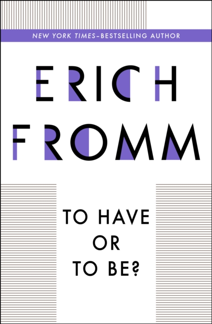 Book Cover for To Have or To Be? by Erich Fromm