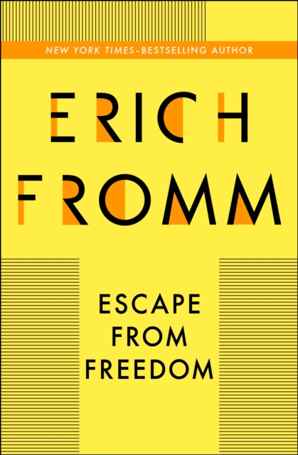 Book Cover for Escape from Freedom by Erich Fromm