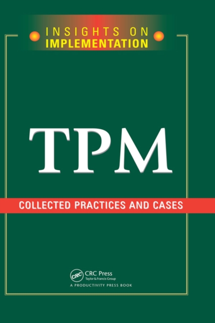 Book Cover for TPM: Collected Practices and Cases by Productivity Press