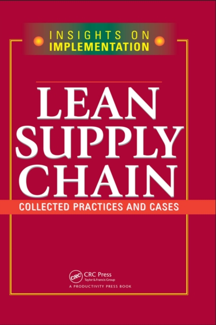 Book Cover for Lean Supply Chain by Productivity Press