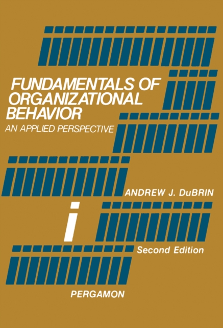 Book Cover for Fundamentals of Organizational Behavior by DuBrin, Andrew J.