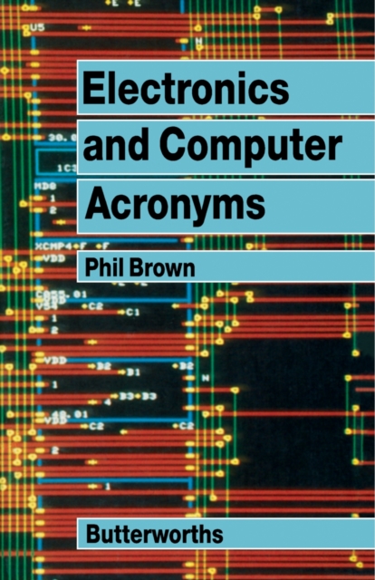 Book Cover for Electronics and Computer Acronyms by Phil Brown