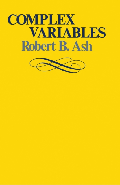 Book Cover for Complex Variables by Robert B. Ash
