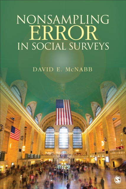 Book Cover for Nonsampling Error in Social Surveys by David E. McNabb