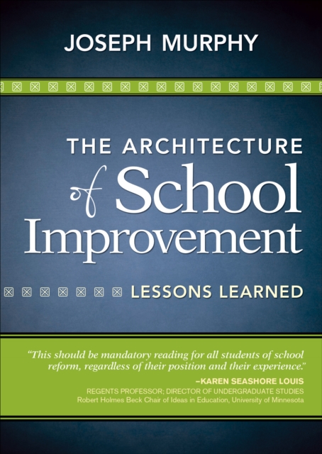 Book Cover for Architecture of School Improvement by Joseph Murphy