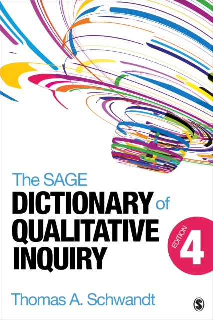 Book Cover for SAGE Dictionary of Qualitative Inquiry by Thomas A. Schwandt