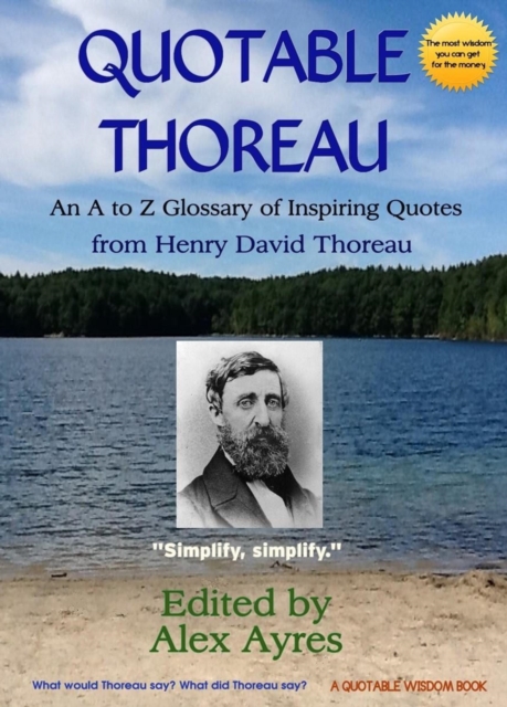 Book Cover for Quotable Thoreau by Thoreau, Henry David