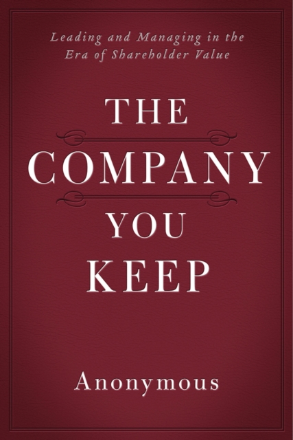 Book Cover for Company You Keep by Anonymous