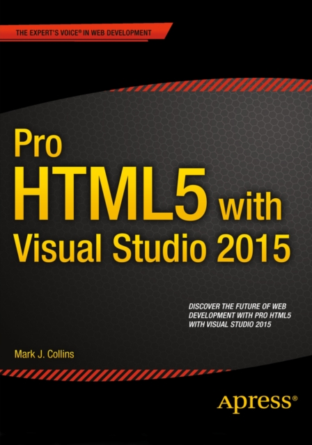 Book Cover for Pro HTML5 with Visual Studio 2015 by Mark Collins