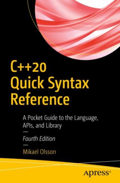 Book Cover for C++20 Quick Syntax Reference by Mikael Olsson