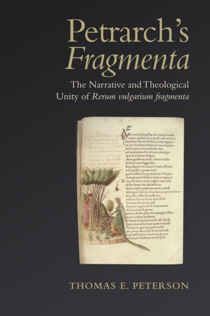 Book Cover for Petrarch's 'Fragmenta' by Thomas E Peterson