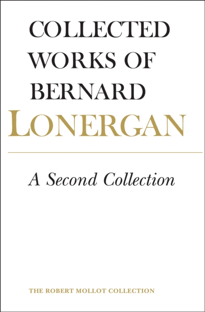 Book Cover for Second Collection by Bernard Lonergan