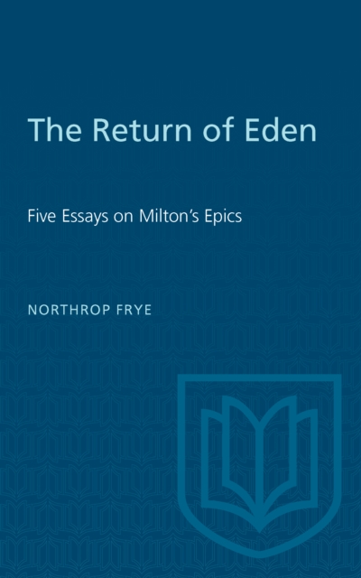 Book Cover for Return of Eden by Frye, Northrop