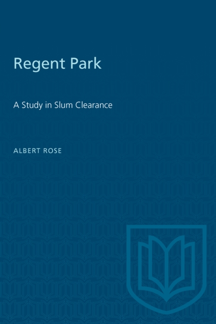 Book Cover for Regent Park by Albert Rose