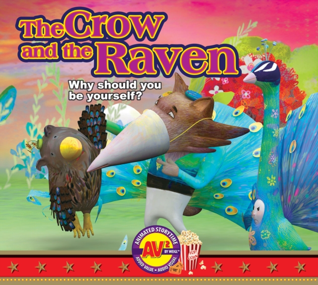 Book Cover for Crow and the Raven by Aesop