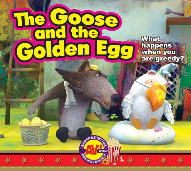 Book Cover for Goose and the Golden Egg by Aesop