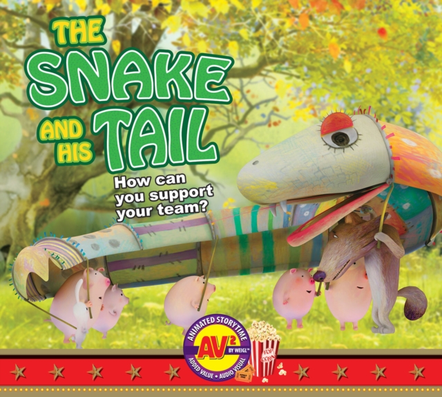 Book Cover for Snake and His Tail by Aesop