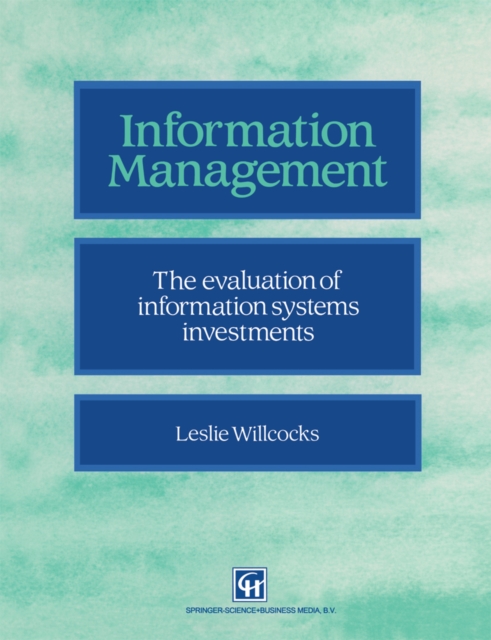 Book Cover for Information management by Leslie Willcocks