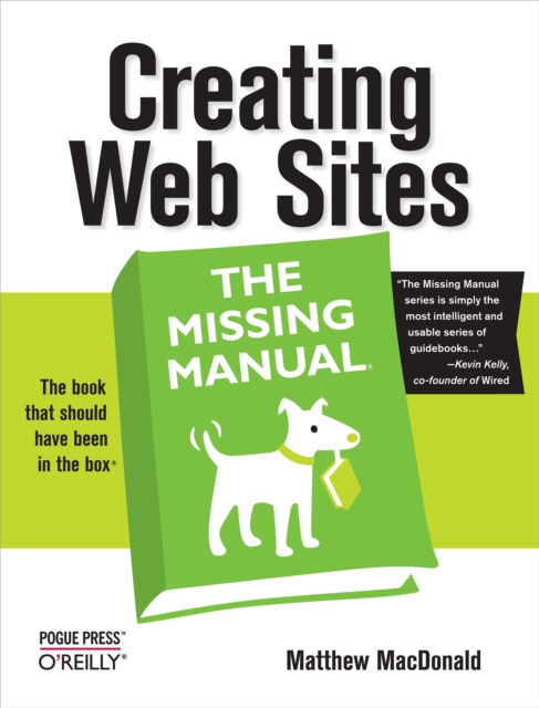 Book Cover for Creating Web Sites: The Missing Manual by Matthew MacDonald