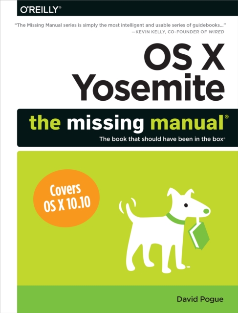 Book Cover for OS X Yosemite: The Missing Manual by David Pogue