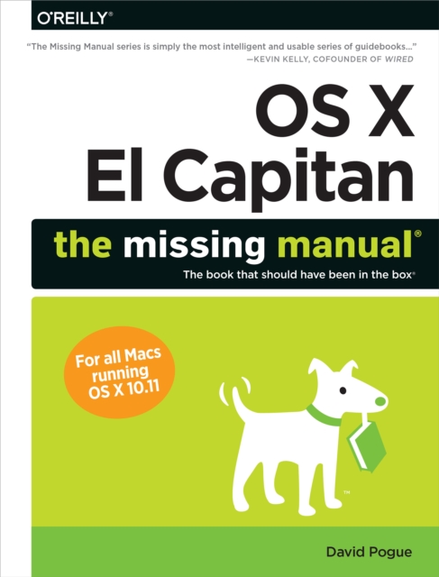 Book Cover for OS X El Capitan: The Missing Manual by Pogue, David