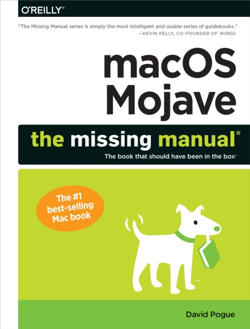 Book Cover for macOS Mojave: The Missing Manual by David Pogue