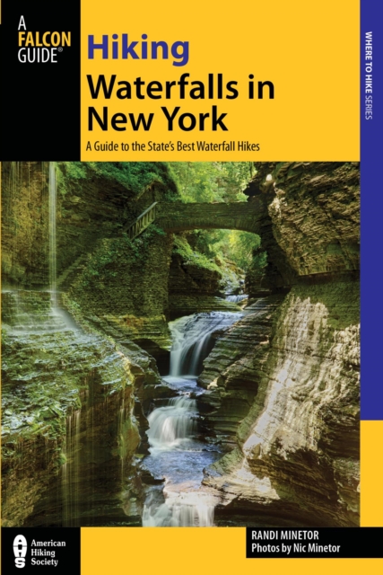 Book Cover for Hiking Waterfalls in New York by Randi Minetor