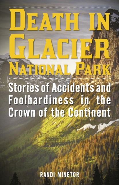 Book Cover for Death in Glacier National Park by Randi Minetor