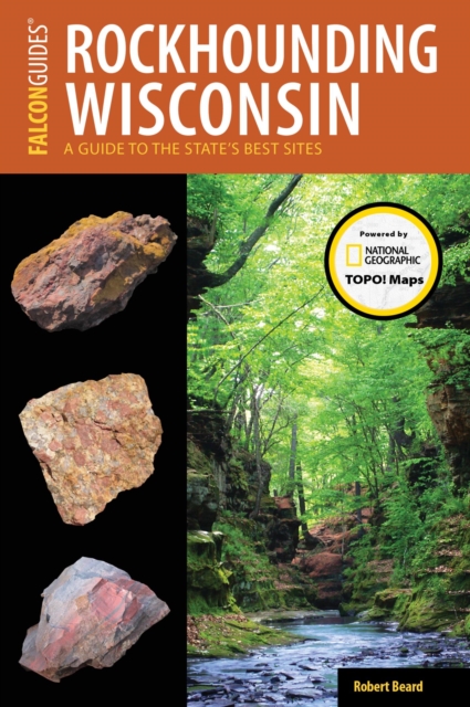 Book Cover for Rockhounding Wisconsin by Robert Beard