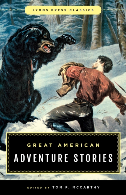 Book Cover for Great American Adventure Stories by McCarthy, Tom