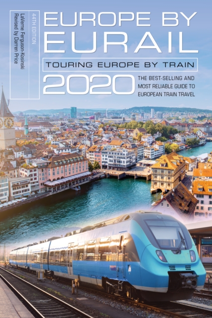 Book Cover for Europe by Eurail 2020 by Laverne Ferguson-Kosinski