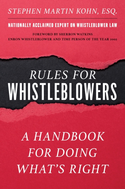 Book Cover for Rules for Whistleblowers by Stephen M. Kohn