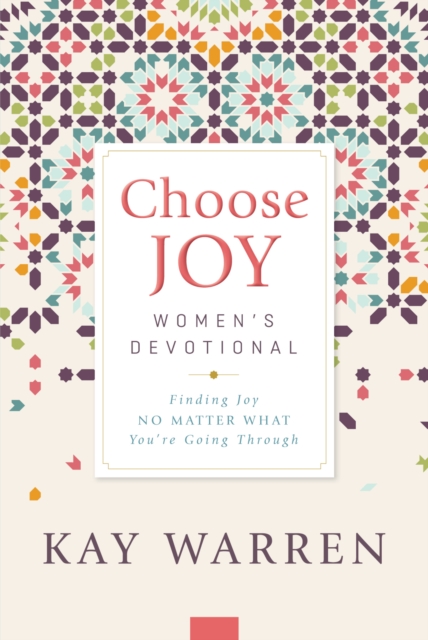 Book Cover for Choose Joy Women's Devotional by Kay Warren